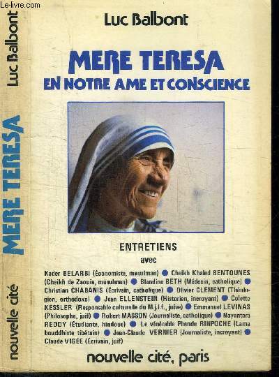 MERE TERESA EN NOTRE AME ET CONSCIENCE - ENTRETIENS