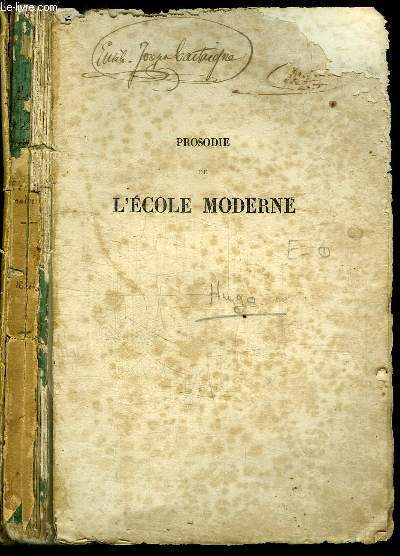 PROSODIE DE L'ECOLE MODERNE - VENDU EN L'ETAT