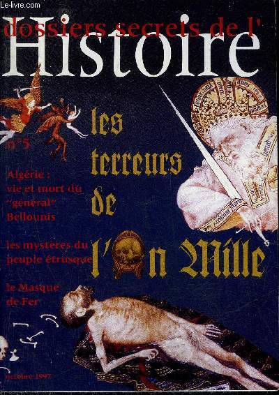 DOSSIERS SECRETS DE L'HISTOIRE N5 OCTOBRE 1997 - LES TERREURS DE L'AN MILLE.
