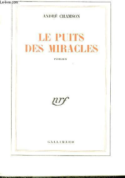 LE PUITS DES MIRACLES - ROMAN.