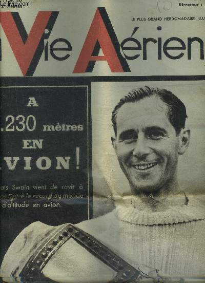 LA VIE AERIENNE N53 2E ANNEE 6 OCTOBRE 1936 - La voiture automobile vraiment arodynamique n'existe pratiquement pas - le 