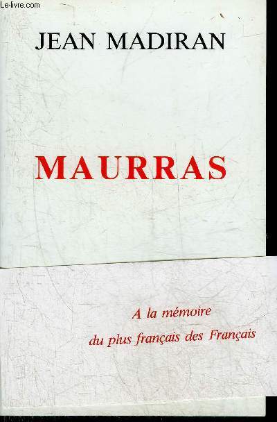 MAURRAS.