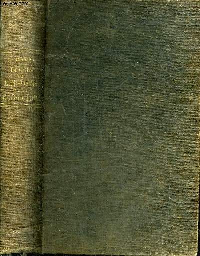PRECIS DE L'HISTOIRE DE LA REVOLUTION MAI 1789-NOVEBMRE 1795 - PREMIERE SERIE - HISTOIRE DE FRANCE DEPUIS LA REVOLUTION JUSQU'A LA CHUTE DU SECOND EMPIRE - DEUXIEME EDITION AUGMENTEE D'UN INDEX ALPHABETIQUE.