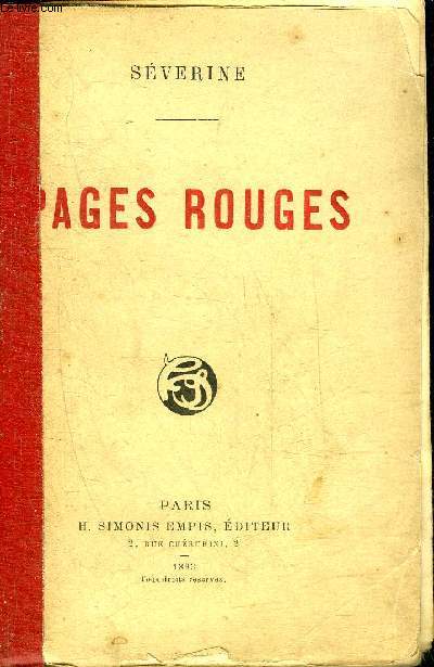 PAGES ROUGES.