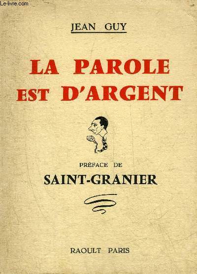 LA PAROLE EST D'ARGENT OU EMISSIONS DE CHEQUES PERCEPTION DE L'ENREGISTREMENT ET DU TIMBRE REGISTRE DES PRODUCTEURS.