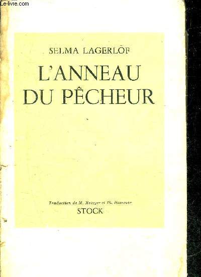 L'ANNEAU DU PECHEUR.