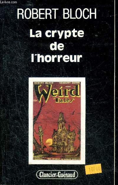 LA CRYPTE DE L'HORREUR - COLLECTION AU TROISIEME CIEL N6.