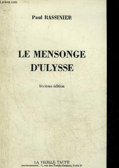 LE MENSONGE D'ULYSSE.