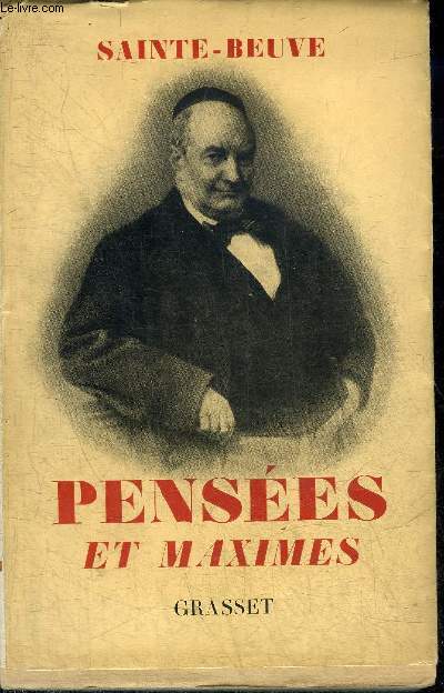 PENSEES ET MAXIMES.