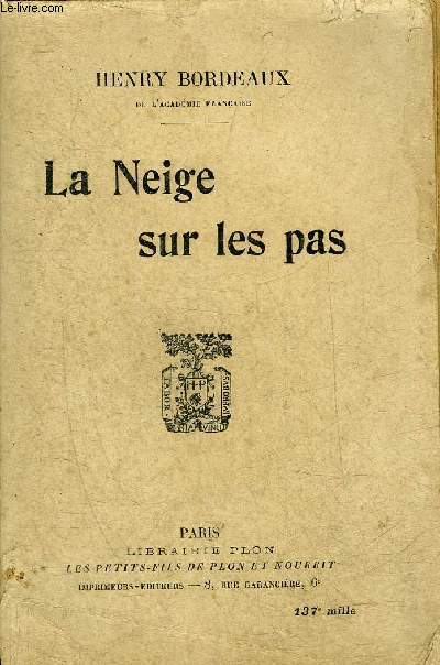 LA NEIGE SUR LES PAS.