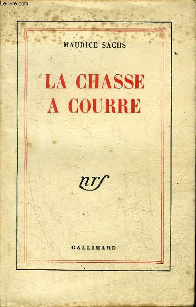 LA CHASSE A COURRE.