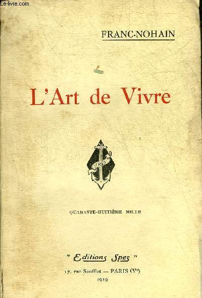 L'ART DE VIVRE.