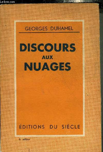 DISCOURS AUX NUAGES.