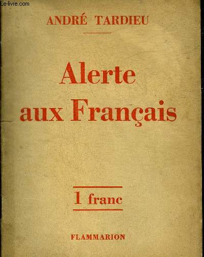 ALERTE AUX FRANCAIS.