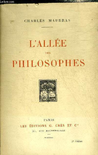 L'ALLEE DES PHILOSOPHES.