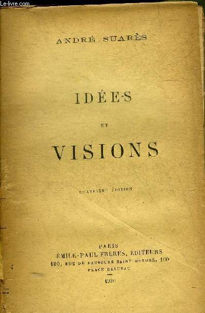 IDEES ET VISIONS.