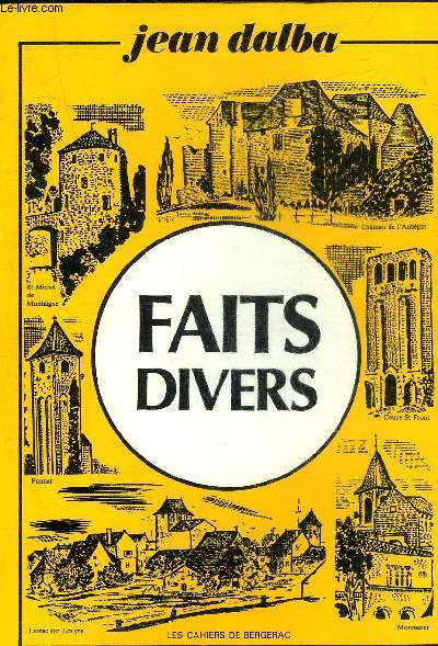 FAITS DIVERS.