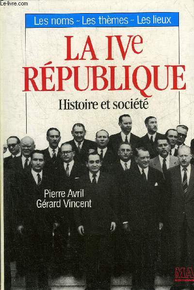 LA IVE REPUBLIQUE HISTOIRE ET SOCIETE.