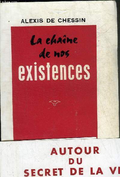 LA CHAINE DE NOS EXISTENCES.