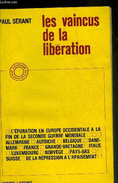 LES VAINCUS DE LA LIBERATION.