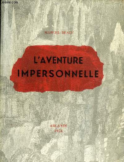 L'AVENTURE IMPERSONNELLE - COLLECTION HUMOUR NOIR.
