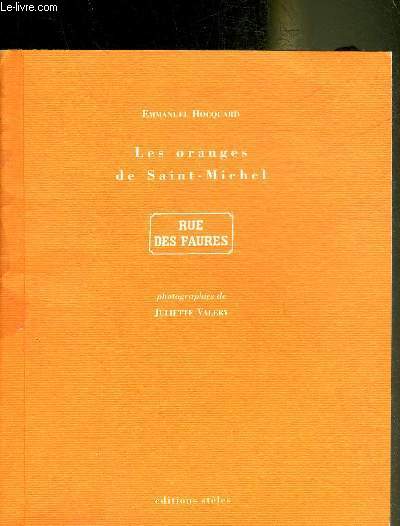 LES ORANGES DE SAINT MICHEL.
