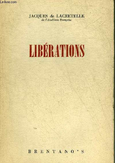 LIBERATIONS.