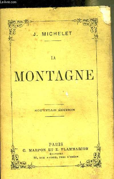 LA MONTAGNE - NOUVELLE EDITION.