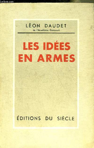 LES IDEES EN ARMES.