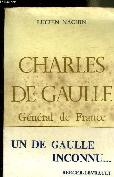 CHARLES DE GAULLE GENERAL DE FRANCE.