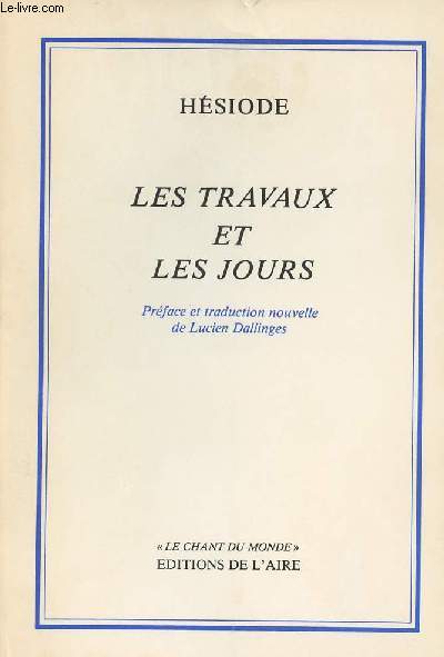 Les travaux et les jours