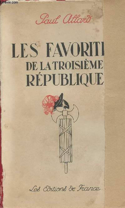 Les favorites de la troisime rpubliques