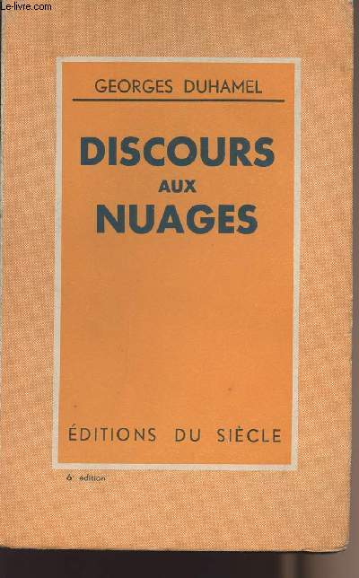 Discours aux nuages