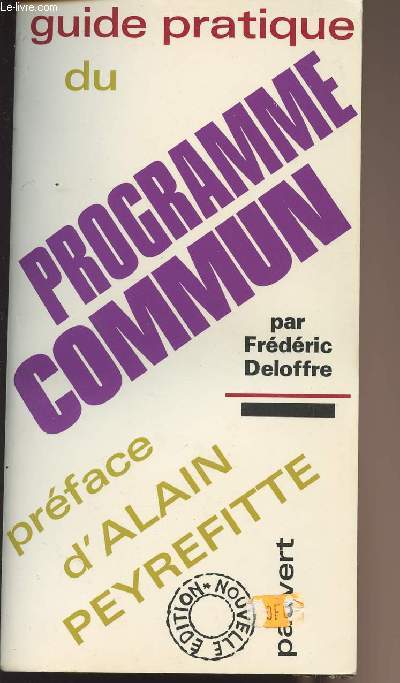 Guide pratique du programme commun