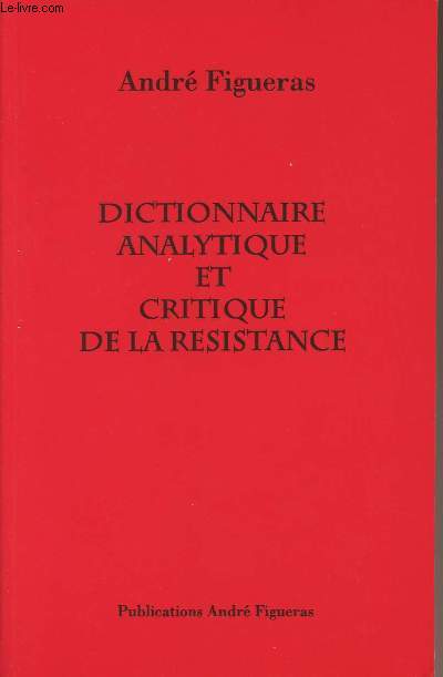 Dictionnaire analytique et critique de la renaissance