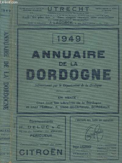 Annuaire de la Dordogne