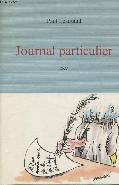 Journal particulier 1933