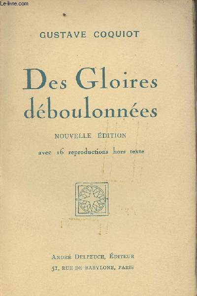 Des gloires dboulonnes