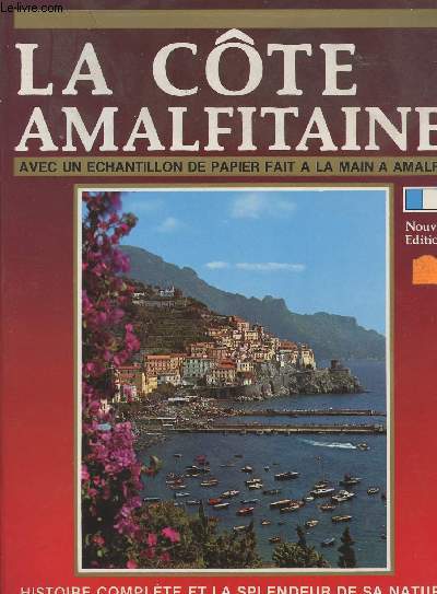 La cte Amalfitaine - Avec un chantillon de papier fait  la main  Amalfi