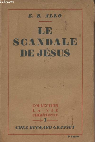 Le scandale de Jsus - collection 