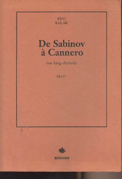 De Sabinov  Cannero (un long chemin)