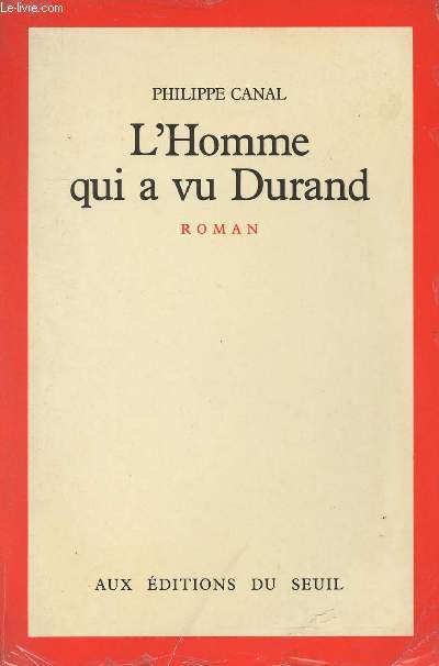 L'homme qui a vu Durand