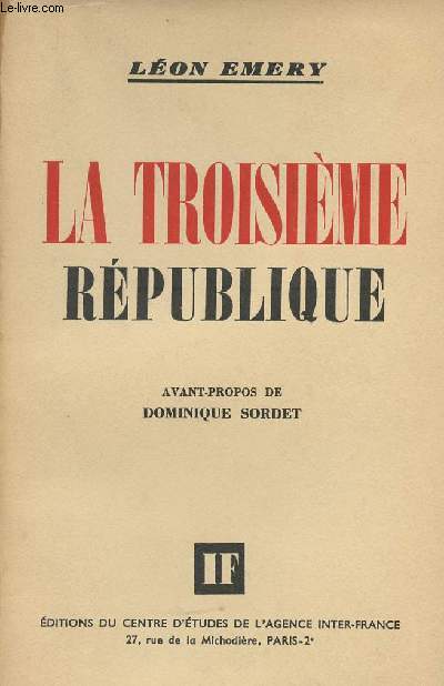 La troisime rpublique