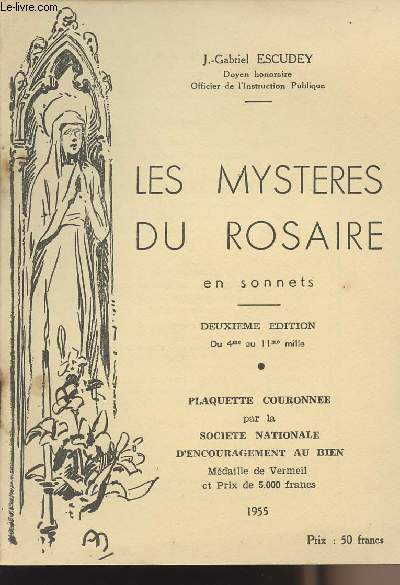 Les mystres du Rosaire en sonnets