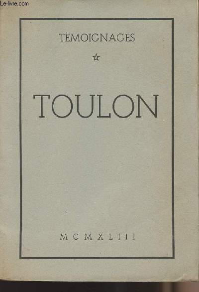 Tmoignages - Toulon