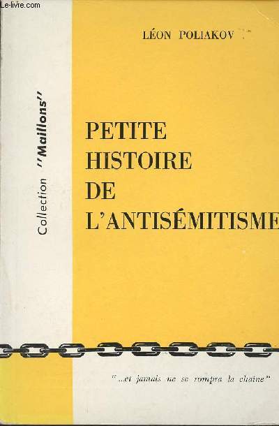 Petite histoire de l'antismitisme - collection 