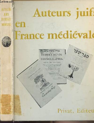 Auteurs juifs en France mdivale - collection 
