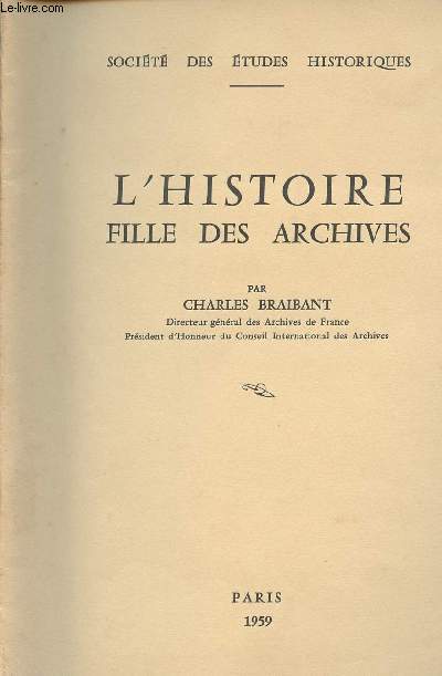 L'histoire fille des archives