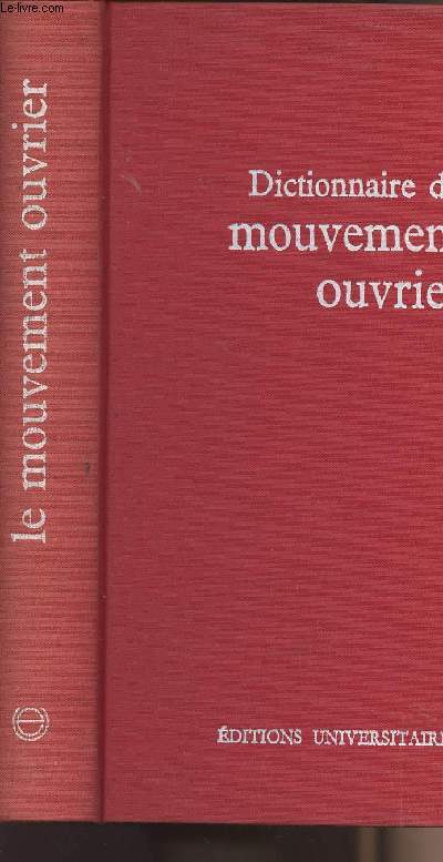 Dictionnaire du mouvement ouvrier