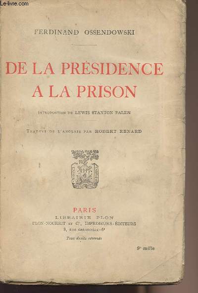 De la prsidence  la prison